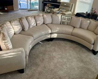 GB153VCurved Two Piece Sofa