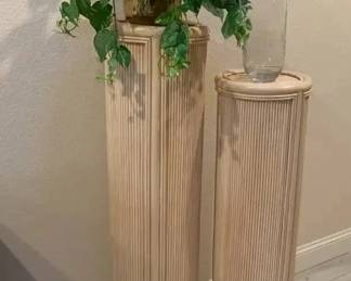 GB148Wicker  Rattan Columns