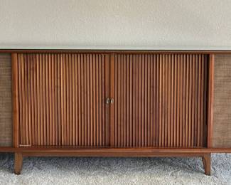 GB103MidCentury Stereo Cabinet  Components