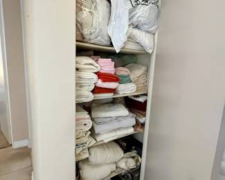 Linens, towels, blankets