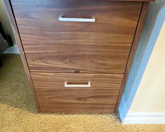 2 file cabinets