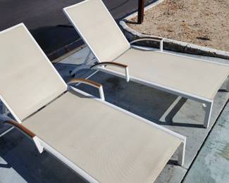 nice pair of loungers