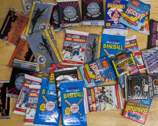 Trading / Sports card wax packs
