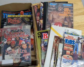 Sports magazine lot