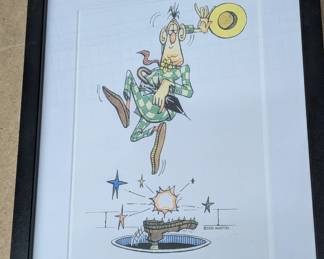 Don Martin framed print
