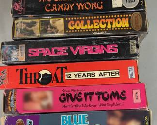 Adult VHS lot