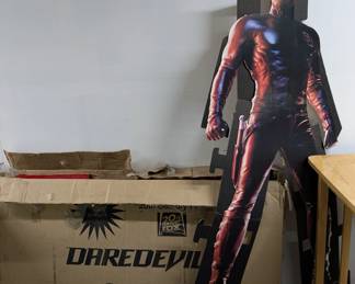 Daredevil movie standee in original box