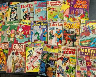 Vintage comic books