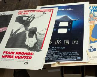 LARGE vintage movie posters