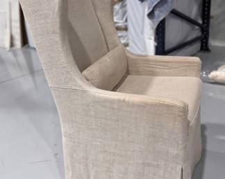 Restoration Hardware (RH) Slipcovered Chair - Only 1. Measures 23" W x 26" D x 40.5" H with 20.5" Seat Height. Photo 2 of 3. 