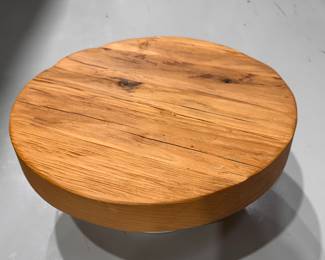 Etu Home White Mod Large Block Cake Stand. Assorted Sizes: 14" D x 6" H & 8.5" D x 3.5" H. Photo 2 of 3. 