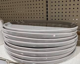Set of 8 Crate & Barrel Dinner Plates. Photo 1 of 3. 