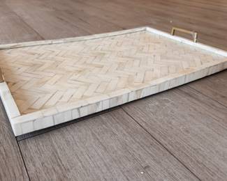 Beaumont Tray. Measures 16" x 22". Photo 1 of 3. 