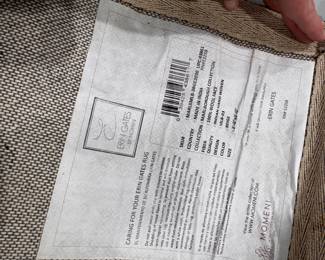 Erin Gates Marlborough Collection Hand-Woven Wool Rug. Measures 2' x 3'. Photo 2 of 2. 