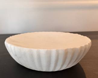 Marble Soap Dish - 2 Available. Each Measures 5" D x 1.5" H. Photo 1 of 2. 