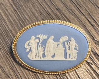 Wedgwood Cameo Pin / Broach. Photo 1 of 2. 