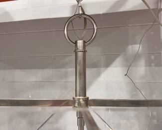 Hudson Valley 20-Wide Travis 8-Light Chandelier.  Photo 3 of 3. 