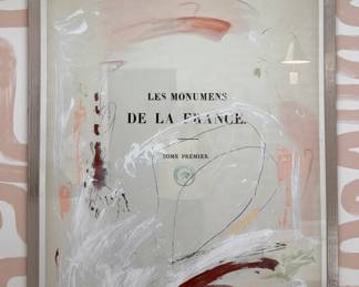 Gayle Harismowich, Parisienne Page IV. Measures 52" x 42".  Photo 1 of 2. 
