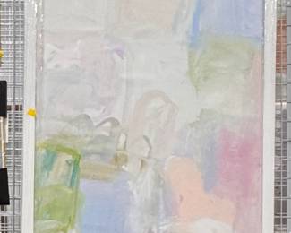 Jenn Thatcher "Abracadabra Summer" Original Art. Measures 25" W x 37" H. 