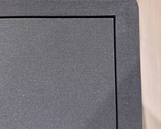 Villa & House Bryant 3-Drawer Grass Cloth Side Table - Only 1. Measures 30" W x 20" D x 28" H. Photo 2 of 5. 