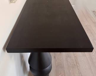 CFC "Moab" Console. Solid Ebonized Wood. Measures 82" W x 22" D x 30" H. Photo 2 of 5. 