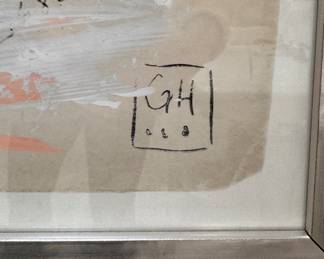 Gayle Harismowich, Parisienne Page IV.  Measures 52" x 42".  Photo 2 of 2. 