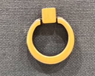 Villa & House Bryant 3-Drawer Grass Cloth Side Table - Only 1. Measures 30" W x 20" D x 28" H. Photo 5 of 5. 