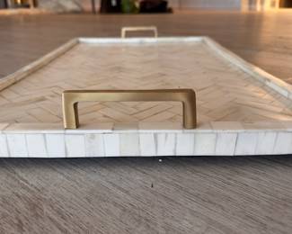 Beaumont Tray. Measures 16" x 22". Photo 2 of 3. 