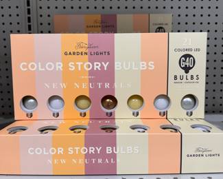 Color Story Bulbs -- Set of New Neutrals. 