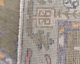 Persian Style Wool Runner. Measures Approximately 3' 2" W x 10' 8" Long. Photo 3 of 3.