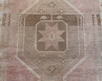 Village Rug Wool Persian Style Rug. Measures 4' 4" W x 13' 5" L. Photo 3 of 6. 