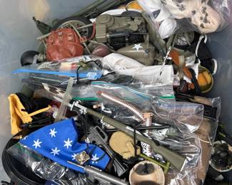 Vintage 12” GI Joe figurines 