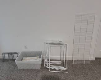 Elfa shelving, drawers