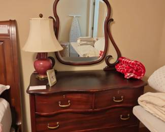 026
Antique Vanity, Four Drawers
42" x 22" x 68" H