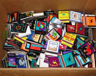 Vintage Matches mostly Camel