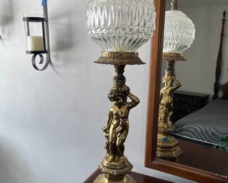 Cherub lamps- PAIR