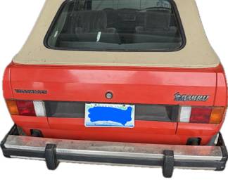 1984 VW Rabbit - 142k miles