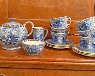 "Torquay Blue" pattern by Mottahedeh