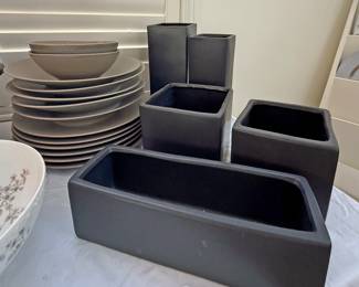 Miscellaneous vases or containers