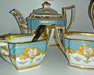 Antique Porcelain Tea Set