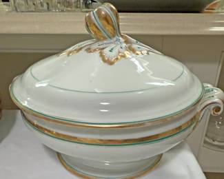 Antique porcelain tureen