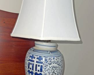 Chinese Ginger Jar Lamp