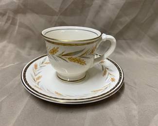 Homer Laughlin Demitasse Cup & Saucer 