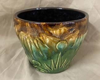 Robinson Ransbottom Pottery "Sun & Moon" Jardiniere 