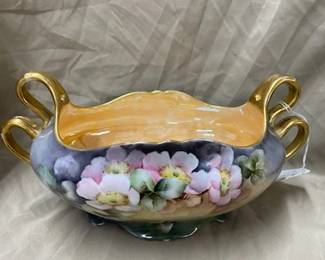 Austria Hand Painted Console Bowl 