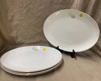 Owen-Illinois Pharmacy Platters 