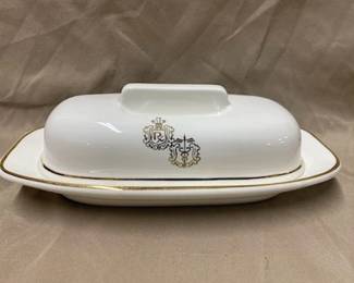 Owen-Illinois RX Butter Dish 