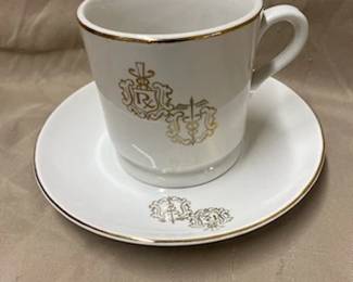 Owen- Illinois RX Cup & Saucer 