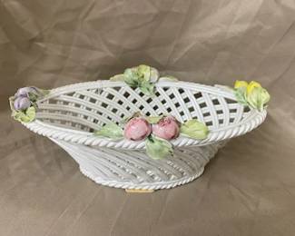 Capodimonte Open Weave Basket 