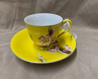 Yellow Oc.. Japan Cup & Saucer -Demitasse 